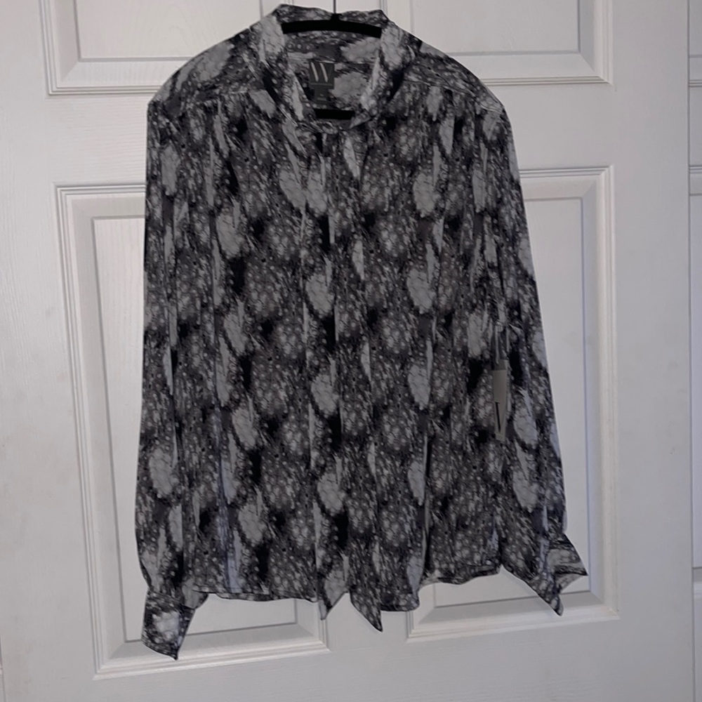 🔥🔥 2 for $15🔥🔥 Worthington sheer blouse size 1X